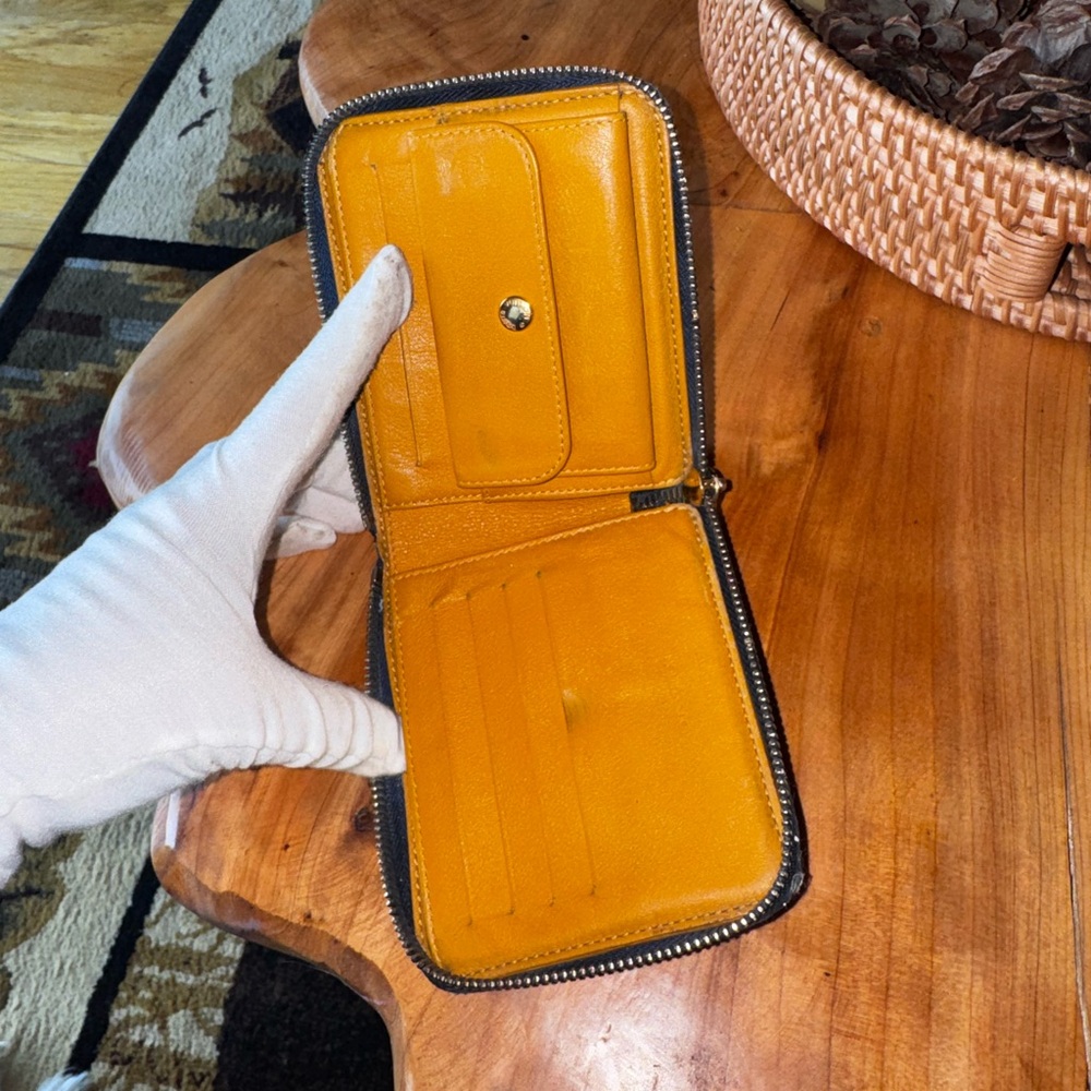 Louis Vuitton Monogram Denim Mini Zippy Wallet - Picture 7 of 15